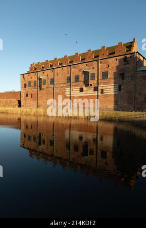 Castello di Malmöhus in estate Foto Stock