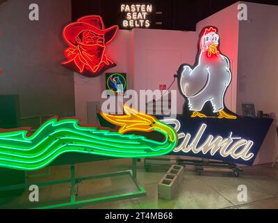 Museum of Neon Art, Glendale, California, USA Foto Stock