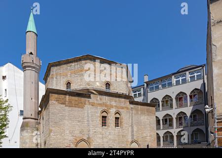 L'unica moschea rimasta a Belgrado Serbia luogo di culto islamico Foto Stock