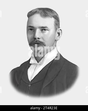 Jerome Klapka Jerome 1859-1927. Inglese scrittore umorista Foto Stock