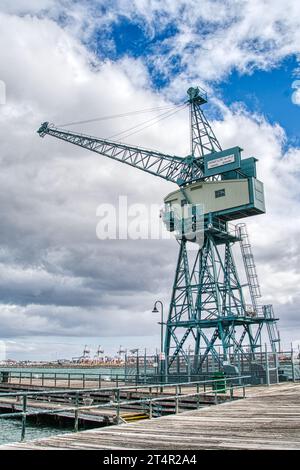 Stothert & Pitt Portal Crane Foto Stock