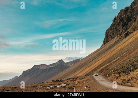 Stokksnes rappresenta un luogo perfetto per fotografi e amanti della natura Foto Stock