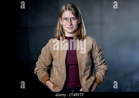 Berlino, Germania. 31 ottobre 2023. Svenja Appuhn, presidente della Green Youth. Credito: Britta Pedersen/dpa-Zentralbild/dpa/Alamy Live News Foto Stock