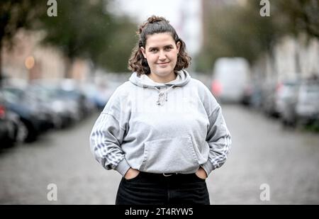 Berlino, Germania. 31 ottobre 2023. Katharina Stolla, presidente della Green Youth. Credito: Britta Pedersen/dpa-Zentralbild/dpa/Alamy Live News Foto Stock