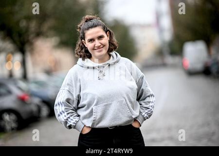 Berlino, Germania. 31 ottobre 2023. Katharina Stolla, presidente della Green Youth. Credito: Britta Pedersen/dpa-Zentralbild/dpa/Alamy Live News Foto Stock