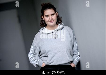 Berlino, Germania. 31 ottobre 2023. Katharina Stolla, presidente della Green Youth. Credito: Britta Pedersen/dpa-Zentralbild/dpa/Alamy Live News Foto Stock