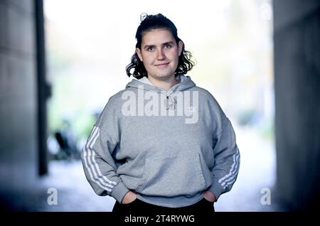 Berlino, Germania. 31 ottobre 2023. Katharina Stolla, presidente della Green Youth. Credito: Britta Pedersen/dpa-Zentralbild/dpa/Alamy Live News Foto Stock