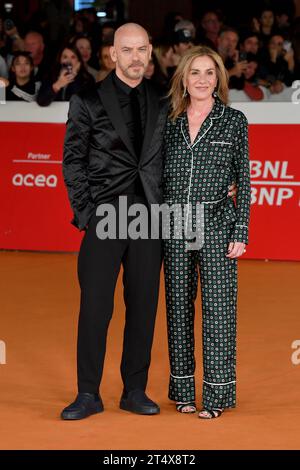 Roma, Italia. 29 ottobre 2023. Roma: Roma Film Fest 2023. Festival del Cinema di Roma. Film dei Red Carpet Suburraeterna. Nella foto : Filippo Nigro Credit: Independent Photo Agency/Alamy Live News Foto Stock