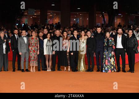 Roma, Italia. 29 ottobre 2023. Roma: Roma Film Fest 2023. Festival del Cinema di Roma. Film dei Red Carpet Suburraeterna. Nella foto : Credit: Independent Photo Agency/Alamy Live News Foto Stock