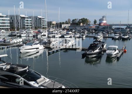 Gdynia Yacht Park Marina a Gdynia, Polonia © Wojciech Strozyk / Alamy Stock Photo **** didascalia locale *** Foto Stock