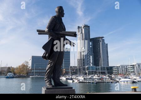 Gdynia Yacht Park Marina a Gdynia, Polonia © Wojciech Strozyk / Alamy Stock Photo **** didascalia locale *** Foto Stock