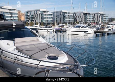 Gdynia Yacht Park Marina a Gdynia, Polonia © Wojciech Strozyk / Alamy Stock Photo **** didascalia locale *** Foto Stock