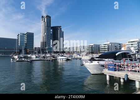 Gdynia Yacht Park Marina a Gdynia, Polonia © Wojciech Strozyk / Alamy Stock Photo **** didascalia locale *** Foto Stock