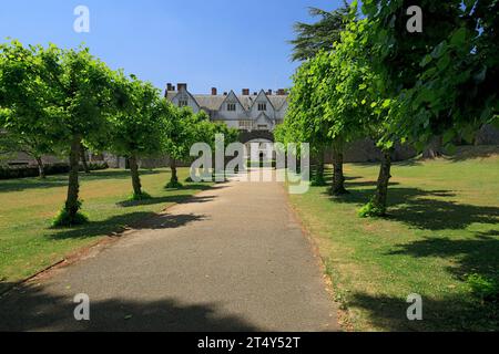 St Fagans Castle, National Museum of History, St Fagans, Cardiff, Galles del Sud, Regno Unito. Foto Stock