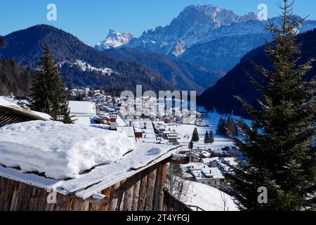 Falcade, Provincia di Belluno, regione Veneto, Italia Foto Stock