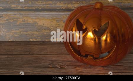 selezione di diverse zucche, zucca fantasma, oran d gnarly Foto Stock