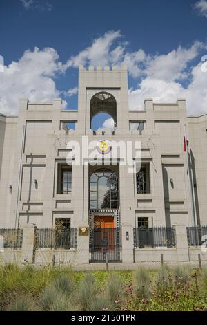 Botschaft, Katar, Hagenstraße, Roseneck, Grunewald, Charlottenburg-Wilmersdorf, Berlino, Deutschland *** Ambasciata, Qatar, Hagenstraße, Roseneck, Grunewald, Charlottenburg Wilmersdorf, Berlino, Germania Foto Stock