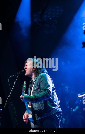 Jersey City, Stati Uniti. 30 ottobre 2023. L'inno Gaslight si esibisce alla White Eagle Hall di Jersey City, New Jersey, il 30 ottobre 2023. (Foto di Matthew Carasella/Sipa USA) credito: SIPA USA/Alamy Live News Foto Stock