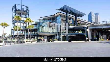 I passeggeri delle navi da crociera arrivano qui per visitare l'area del CBD di Sydney e vedere alcune delle attrazioni, Sydney, NSW, Australia Foto Stock