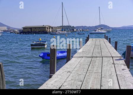 Serie di paesaggi della costa mediterranea, nel comune di la seyne sur mer (Var) nel sud della Francia. Foto Stock
