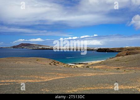 Spiaggia di Playa del Pozo, penisola di Papagayo. Presa nel marzo 2023 Foto Stock