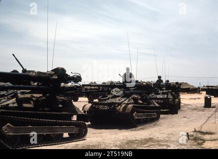 USMC M50 Ontos Light Armored Tracked Anti-Tank Vehicle M50 Ontos / United States Marine Corps leichtes Panzerabwehrfahrzeug M50 Ontos Foto Stock