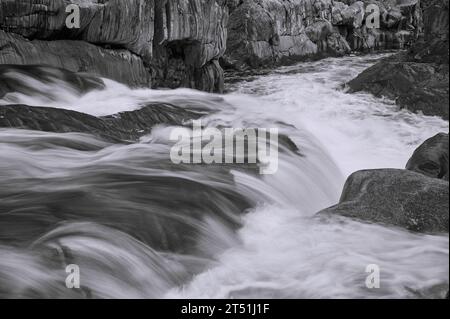 Coos Canyon sul fiume Swift a Byron, Maine Foto Stock