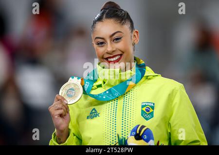 Santiago, Cile. 2 novembre 2023. American Games, il 2 novembre 2023, a Santiago, Cile. Crediti: Rodolfo Buhrer/la Imagem/FotoArena/Alamy Live News Foto Stock