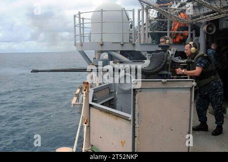 Nave d'assalto anfibio, missione di assistenza civile, promettente 2010, umanitaria, polivalente, marina, Nicaragua, Marina degli Stati Uniti, USS Iwo Jima (versione con guida a sinistra 7) Foto Stock