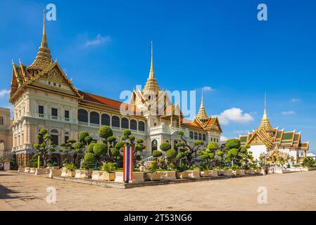 Chakri Maha Prasat, Grand Palace, situato nella città di bangkok, thailandia Foto Stock