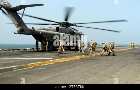 CH-53E, elicottero, elicottero, Peleliu, Super Staillion, USMC Foto Stock