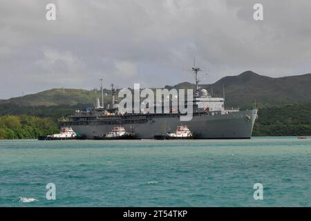 Elizabeth Fray, USS Emory S. Land Foto Stock