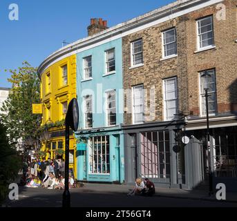 Pub The Sun in Splendour, Portobello Road, Notting Hill, Londra, Inghilterra, Regno Unito Foto Stock