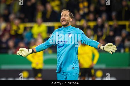 Dortmund, Germania. 1° novembre 2023. Torwart Oliver Baumann (1899) Borussia Dortmund - TSG 1899 Hoffenheim 31.10.2023 Copyright (nur für journalistis Foto Stock