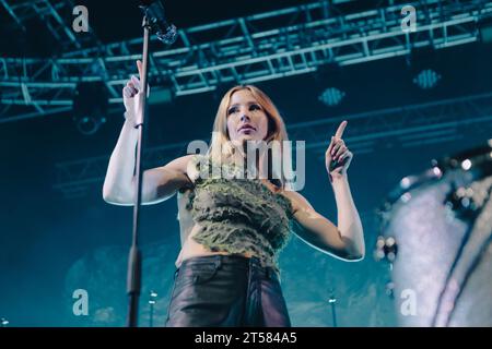 Ellie Goulding dal vivo al Fabruique Milano il 2 novembre 2023 Foto Stock