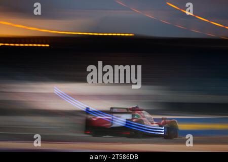 Durante il BAPCo Energies WEC 8 ore di, Bahrein. , . FIA World Endurance Championship, dal 1 al 4 novembre 2023 sul circuito Internazionale del Bahrain, a Sakhir, Bahrain - foto Antonin Vincent/DPPI Credit: DPPI Media/Alamy Live News Foto Stock