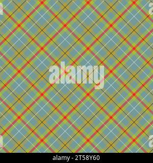 pattern continuo in tessuto vettore tartan Illustrazione Vettoriale