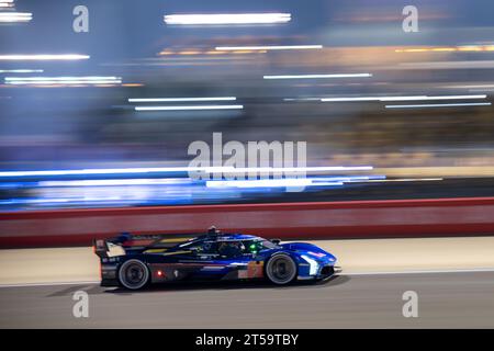 SAKHIR, BAHREIN. 3 NOVEMBRE 2023. WEC 8 ORE DI BAHREIN - GARA DI CADILLAC. AHMAD ALSHEHAB/ Alamy Live News Foto Stock