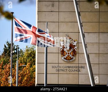 Ufficio del consiglio del South Cambridgeshire Foto Stock