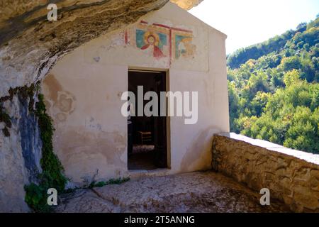 Eremo di San Bartolomeo Foto Stock