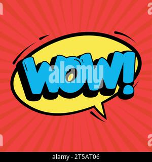 Fumetto colorato fumetto chat Vector Illustrazione Vettoriale