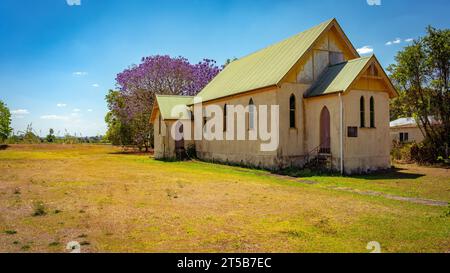 Ulmarra, New South Wales, Australia - edificio della vecchia chiesa abbandonata Foto Stock