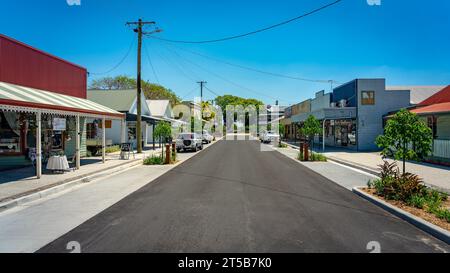 Ulmarra, NSW, Australia - edifici storici in città Foto Stock