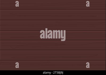Sfondo marrone legno. Illustrazione Vettoriale