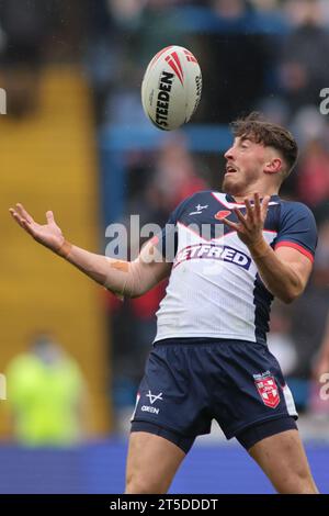 Leeds, Regno Unito. 4 novembre 2023. AMT Headingley Stadium, Leeds, West Yorkshire, 4 novembre 2023. Rugby League International test England Rugby League vs Tonga Rugby League Matty Ashton of England Rugby League Credit: Touchlinepics/Alamy Live News Foto Stock