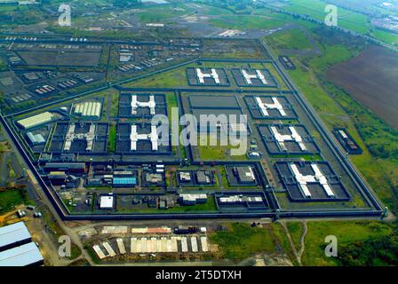 HM Prison Maze, Long Kesh, H Blocks, County Down, Irlanda del Nord Foto Stock