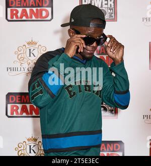 PHILADELPHIA, PA, USA - 27 OTTOBRE 2023: KP posa al Power 99's Powerhouse 2023 Concert al Wells Fargo Center. Foto Stock