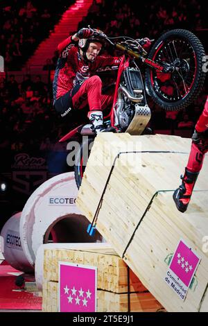 Madrid Arena, Madrid, Spagna. 4 novembre 2023. FIM X-Trial World Championship. Sondre Haga (NOR). Crediti: EnriquePSans/Alamy Live News Foto Stock