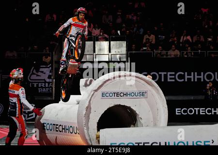 Madrid Arena, Madrid, Spagna. 4 novembre 2023. FIM X-Trial World Championship. Toni Bou (Spa). Crediti: EnriquePSans/Alamy Live News Foto Stock