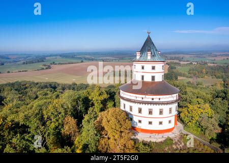 Lovecky zamecek Humprecht, Sobotka, Cesky Raj, Ceska republika / castello di caccia Humprecht vicino Sobotka, Paradiso Boemo, Repubblica Ceca Foto Stock